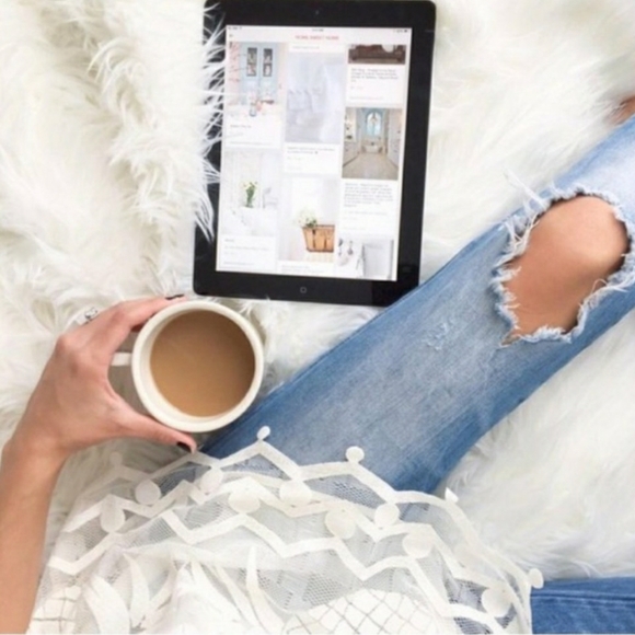 Anthropologie HDin Paris Pineapple Lace Top.Medium - Picture 6 of 12